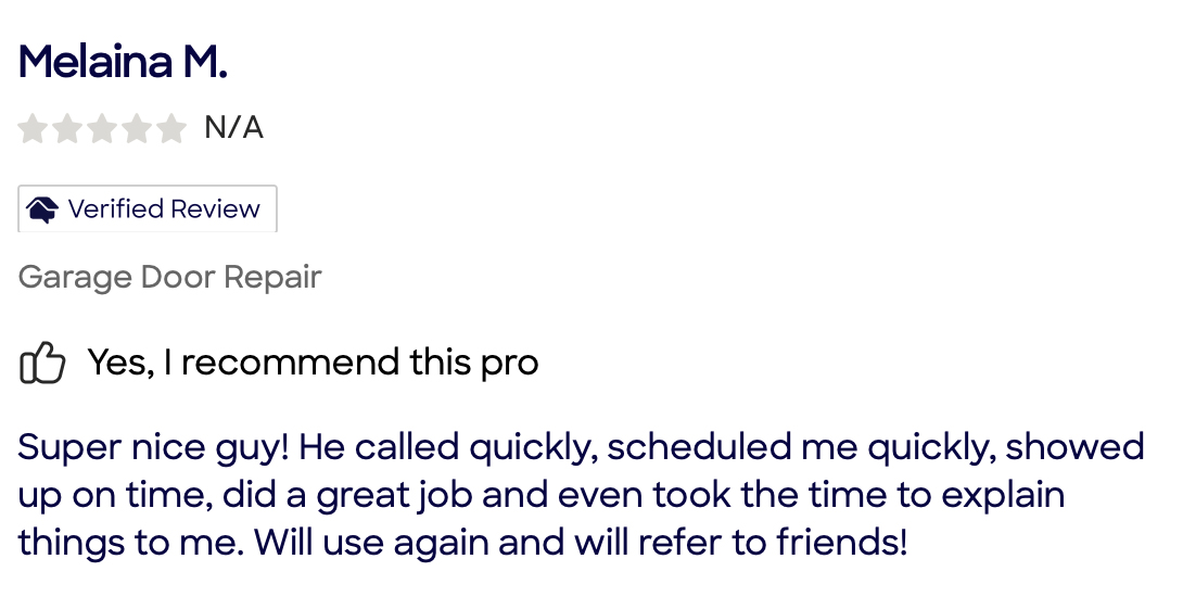 Customer review 5